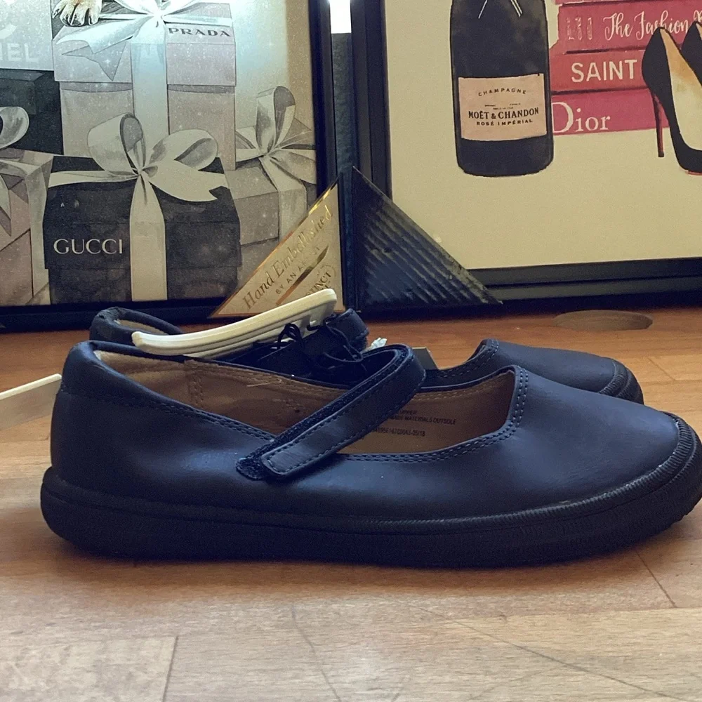 Cat & Jack Dark Blue Kids Dress Shoes